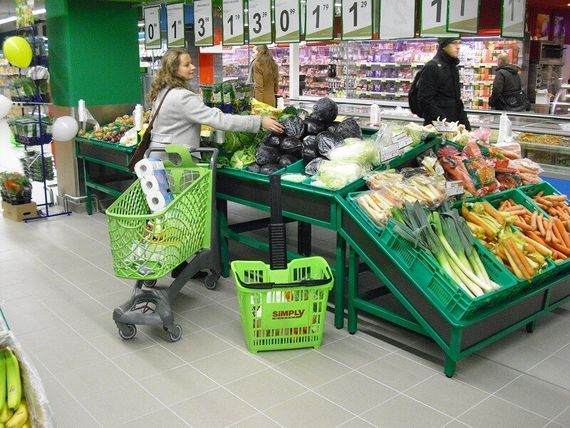 Покупательская тележка на колесах 110л, Италия, City | Зображення 1