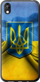 Чехол на Huawei Honor 8S Флаг и герб Украины 1 "375u-1679-17620"
