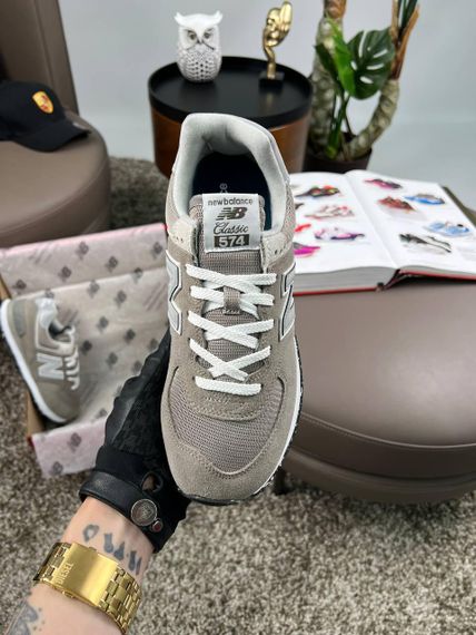 Кросівки New 574 Brown White , В'єтнам B4207 39 24.5 см | Зображення 4