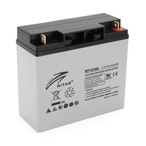 Акумуляторна батарея AGM RITAR RT12180GL5, Gray Case, 12V 18.0Ah   (181х77х167 ) Q4