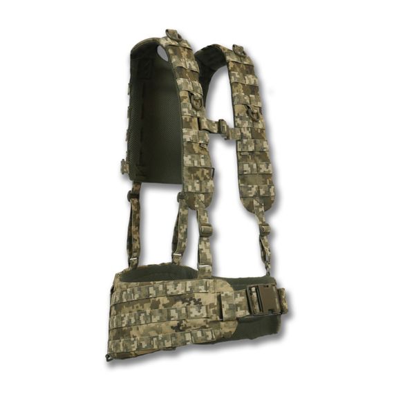 Ремни плечевые (лямки) мягкие для тактических поясов РПС Піксель | Зображення 2