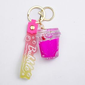 Детский брелок Hello Kitty Cup 4×4.5 (см) для ключей, на сумку и рюкзак HP-55-33HEART