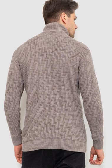 Гольф чоловічий, колір мокко, 161R696 | Зображення 3