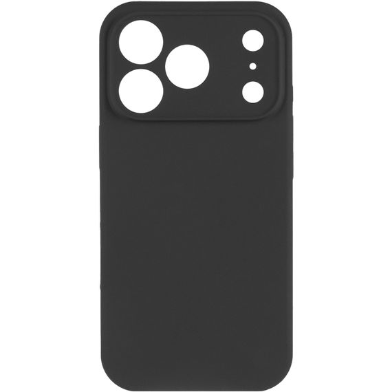 Чохол Silk Full Camera Protective (AA) NO LOGO для Apple iPhone 17 Pro Max / 18 Pro Max (6.9") Чорний / Black | Зображення 1