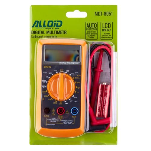 Alloid. Цифровий мультиметр MDT-8051 | Зображення 2