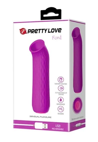 Вакуумний вібратор FORD (фуксія) Sex Aura | Зображення 8