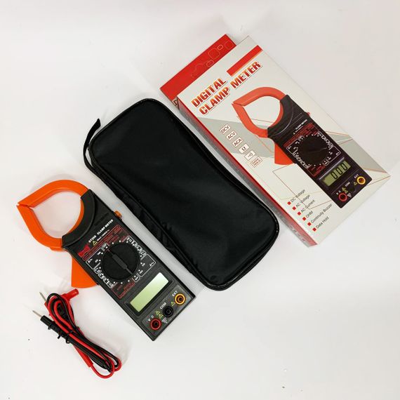 Цифровий кліщовий мультиметр HAOYUE DT266 з чохлом та щупами | Зображення 6