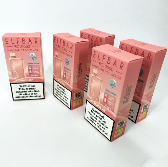 Elf Bar BC10000 смак Персик (Peach Ice) (ws25661-9) | Зображення 3