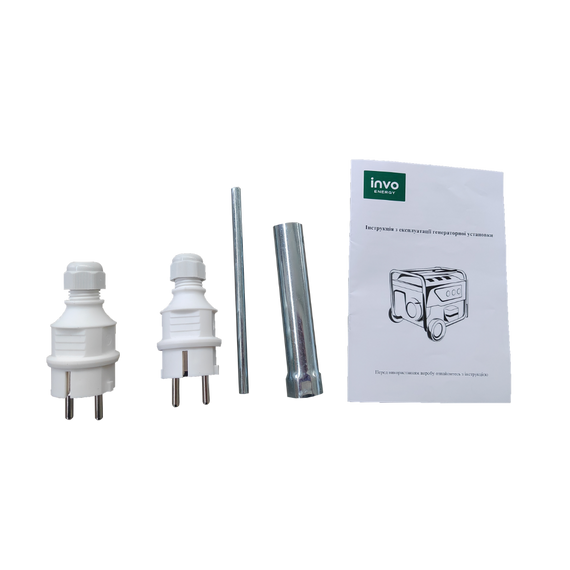 Генератор бензиновый INVO H3500-G 3.0 кВт Бензогенератор бензиновый генератор Генератор 3 кВт Электрогенератор | Зображення 4