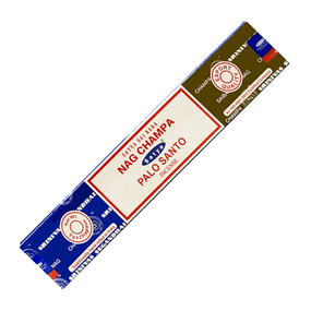 Аромапалички Наг Чампа Пало Санто  Nag Champa Palo Santo 15 г Satya 8904234405124