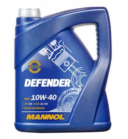 Моторна олива Mannol Defender 10w40 5л SN