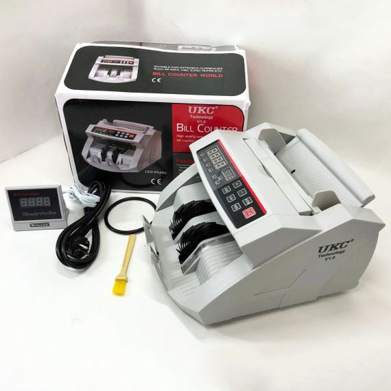 Рахувальна машинка Bill Counter UKC MG-2089, машинка для рахунку грошей з ультрафіолетовим детектором валют | Зображення 8