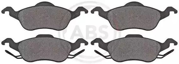 Колодки передні гальмівні Focus (98-07) (37100) ABS | Зображення 1
