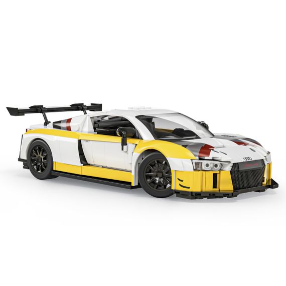 Премиум машинка-конструктор Mattel Brick Shop Hot Wheels Elite Series ’15 Audi R8 LMS 820 деталей | Зображення 2
