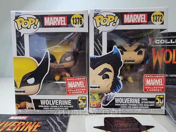 Коробка Фанко Поп Росомаха Оригинал Funko Pop Marvel Collector Corps Wolverine Box 2XL | Зображення 4