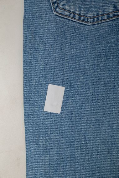Шорты мужские джинсовые  -уценка, цвет голубой, 238R2023-2-U-1 | Зображення 4