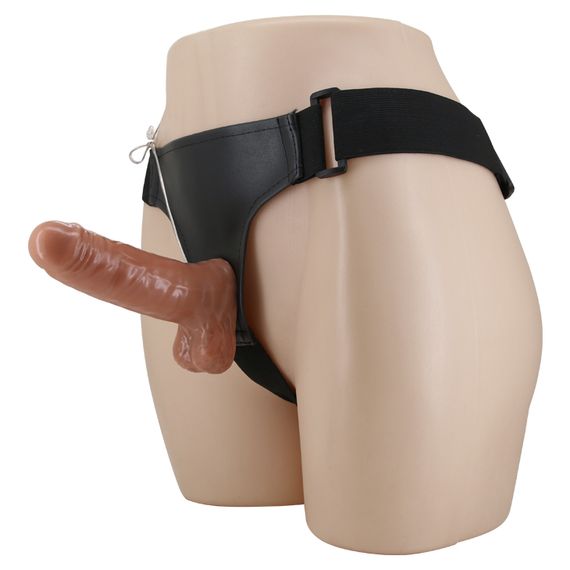 Страпон - Ultra Vibrating Realdeal Penis Strap On 6.2" | Зображення 2