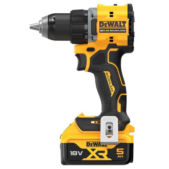 Дрель-шуруповёрт аккумуляторная бесщёточная DeWALT DCD794P2T | Зображення 2
