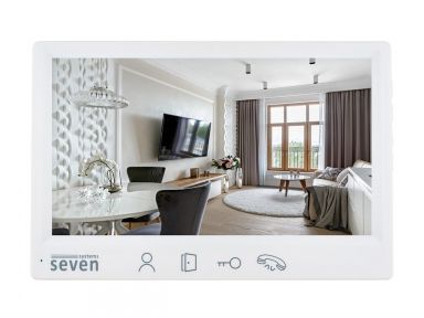 Видеодомофон SEVEN DP-7571 FHD white