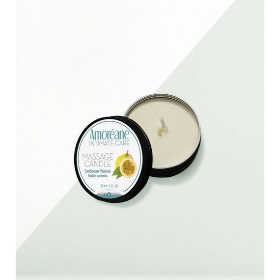 Масажна свічка Amoreane Candle Карибська пристрасть, 30 мл Sex Aura | Зображення 1