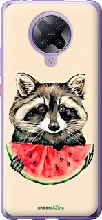 Чохол на Xiaomi Redmi K30 Pro Єнотик з кавуном "4605u-1899-2448"