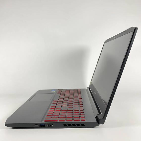 Игровой ноутбук Б-класс Acer Nitro 5 AN515-57 / 15.6" (1920x1080) IPS / Intel Core i5-11400H (6 (12) ядер по 2.7 - 4.5 GHz) / 32 GB DDR4 / 512 GB SSD / nVidia GeForce RTX 3050 Ti, 4 GB GDDR6, 128-bit / HDMI / WebCam б/у + Подарок Беспроводная мышь / USB | Зображення 5