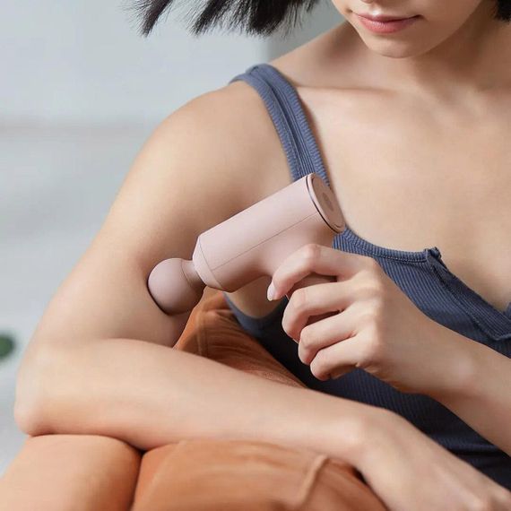 Перкусійний масажер Xiaomi Mijia Mini Fascia Gun Pink | Зображення 4