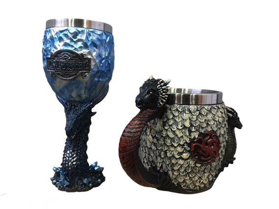 Подарочный Набор Кружка Чашка Бокал 3D Игра Престолов Game Of Thrones Fire and Blood Дом Таргариен | Зображення 1