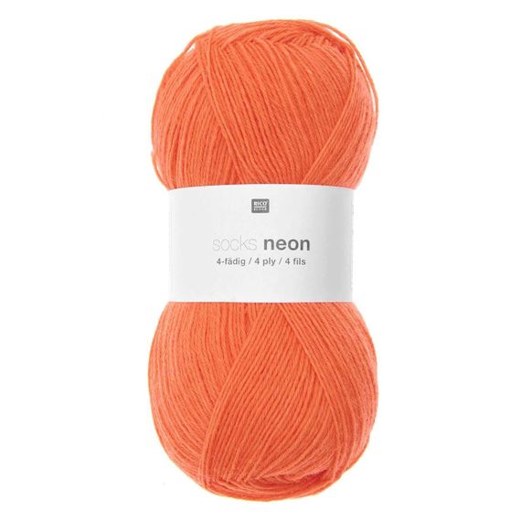 Шкарпеткова пряжа Rico Design Socks Neon, 004 | Зображення 1
