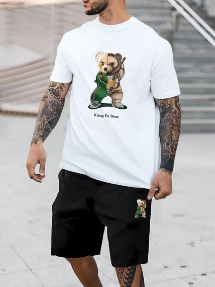 Комплект футболка та шорти ДТФ