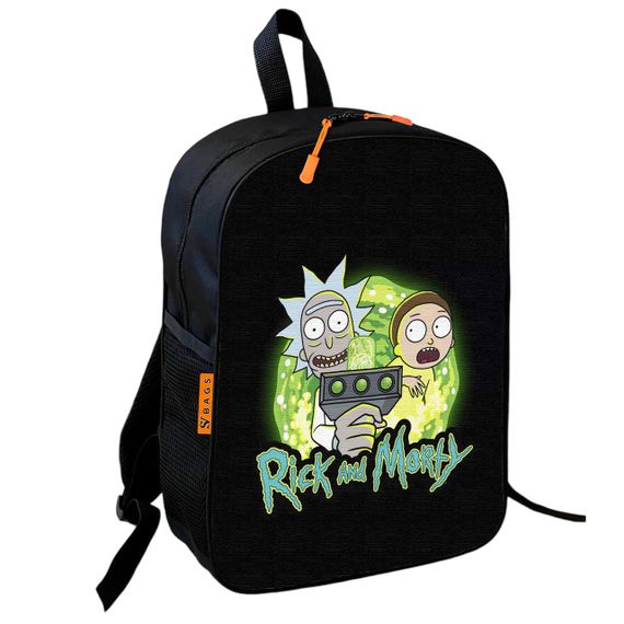 Рюкзак шкільний дитячий 36х27см Рік і Морті «Rick and Morty» для хлопчика (00719)