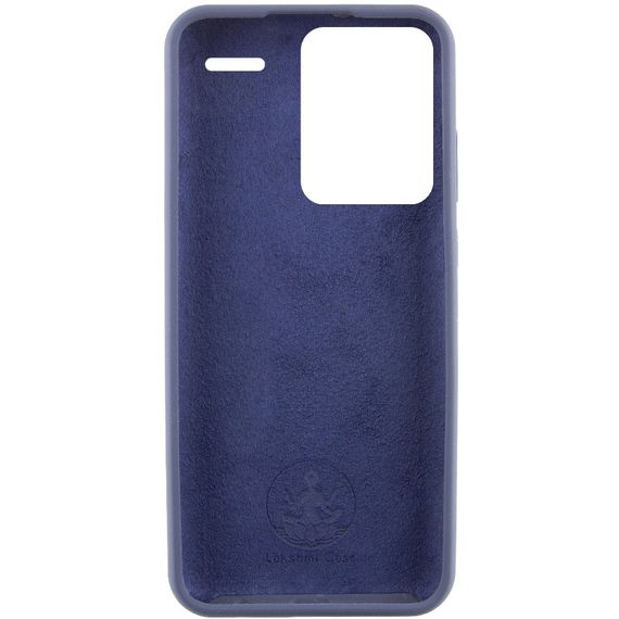 Чехол Silicone Cover Lakshmi (AAA) для Xiaomi Redmi Note 13 Pro+ Темно-синий / Midnight blue | Зображення 1