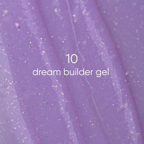 Гель для нарастания ногтей Valeri Dream Builder Gel №10 (лавандовый) 15мл
