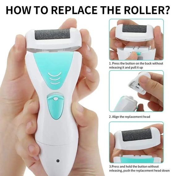 Епілятор Gemei GM-7006 4в1 - Професійний бездротовий епілятор бритва з насадками триммер + пемза | Зображення 2