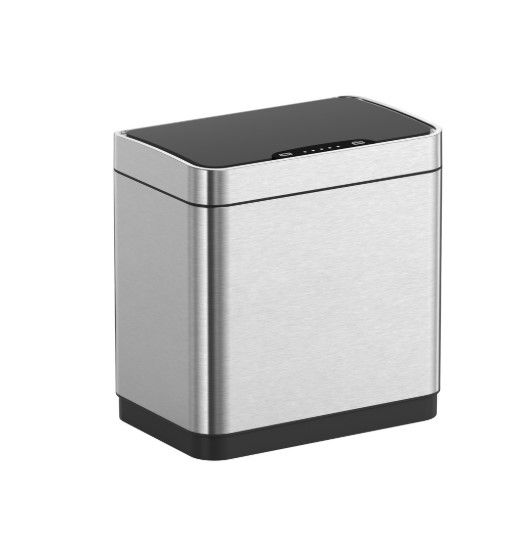 Відро для сміття сенсорне прямокутне Koer TC-020312-02 12 л нержавійка (KR5586) | Зображення 3