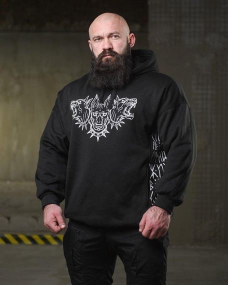 Тепла худи ghetto doberman НП4856 | Зображення 2