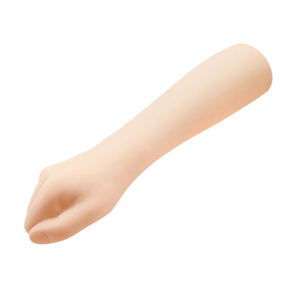 Рука для фістингу PRETTY LOVE, бежева, 36 см × 8,8 см Sex Aura | Зображення 2