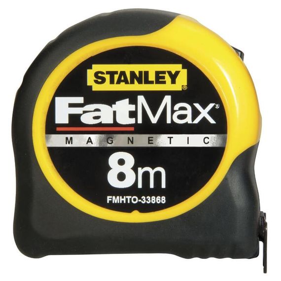 Рулетка измерительная FatMax Blade Armorдлиной 8 м, шириной 32 мм, магнитная STANLEY FMHT0-33868 | Зображення 1