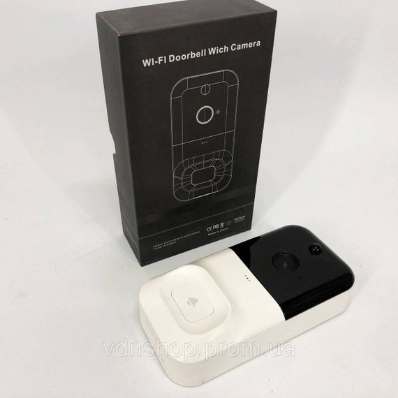 Камера с функцией обнаружения движения SMART DOORBELL X5 wifi, Камеры для сьемки, Камера ip wifi вайфай RZ-61 | Зображення 3