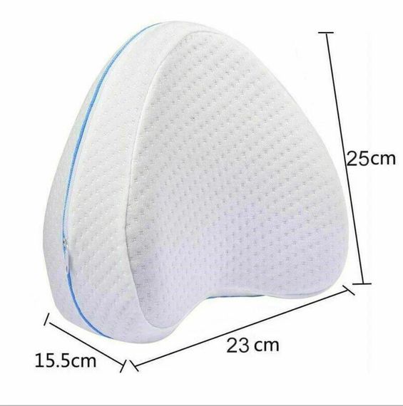 Ортопедична подушка для ніг Contour Leg Pillow гіпоалергенна подушка з пам'яттю | Зображення 2