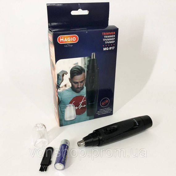 Тример для стрижки носа MAGIO MG-917, Тример для носа волосся бритва гоління і вух RH-33 | Зображення 5