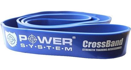 Еспандер-петля (гумка для фітнесу і кроссфіту) Power System PS-4054 CrossFit Level 4 Blue (опір 22-50 кг)
