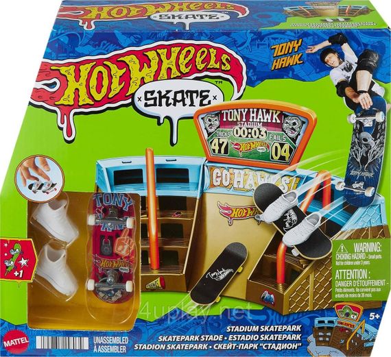 Hot Wheels Skate Stadium Playset Трек Хот Вилс Скейт-стадион, Первая тренировка Оригинал