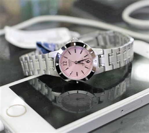 Годинник наручний жіночий сталевий стильний класика оригінальний Casio LTP-1177A-4A1 | Зображення 3