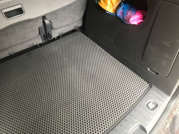 Килимок багажника стандарт (EVA, Чорний) для Volkswagen Caddy 2015-2020 рр | Зображення 4