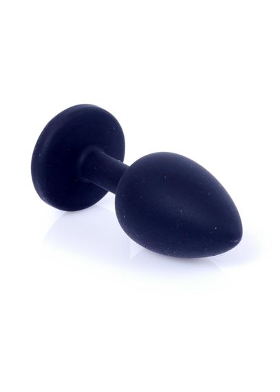 Анальна пробка Jawellery Black Silikon PLUG SmallPink Diamond | Зображення 2