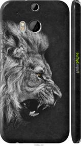Чохол на HTC One M8 dual sim Лев "1080m-55-2448"