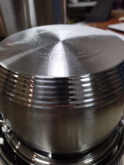 Набор кастрюль Con Brio CB-1162, 12 предметов нержавеющая сталь, для индукции | Зображення 3