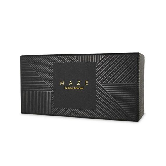 Чокер Bijoux Indiscrets MAZE – Wide Chocker Black | Зображення 3