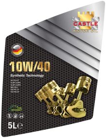 Моторна олива CASTLE MOTOR OILS 10W40 5л API SL/CF